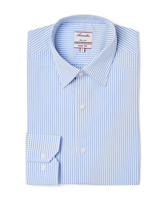 Chemise CI fit Rayure bleu N19