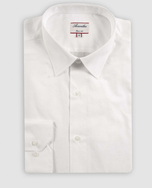 Chemise CI regular Popeline blanche N12