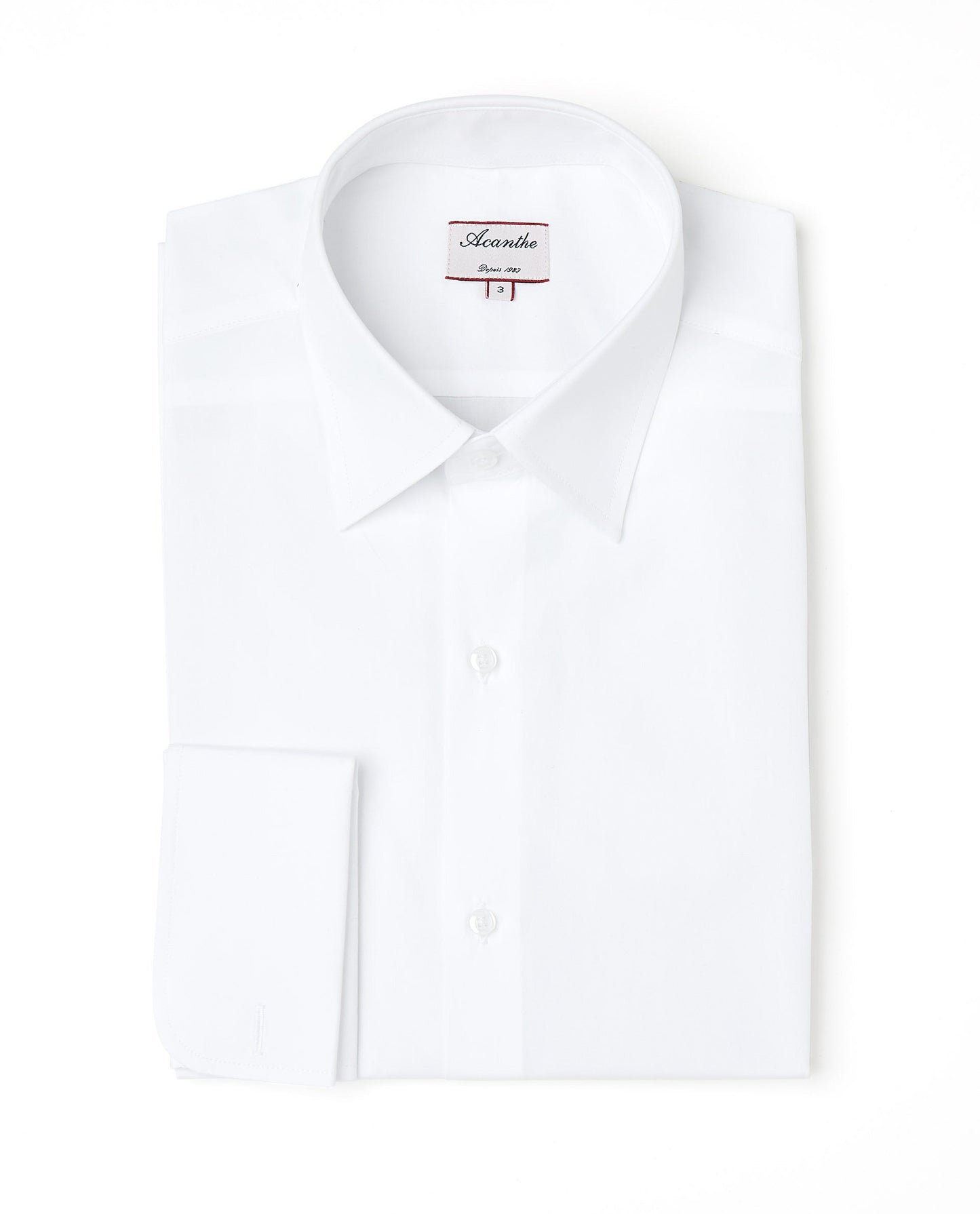 Chemise CIPM regular Popeline blanche N12