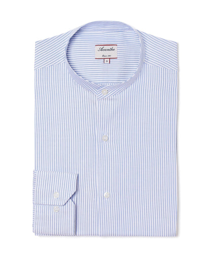 Chemise CM regular Oxford rayé ciel N8
