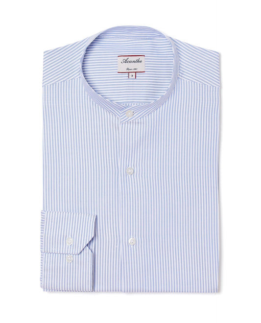 Chemise CM regular Oxford rayé ciel N8