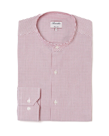 Chemise CM regular Oxford rayé rouge N9