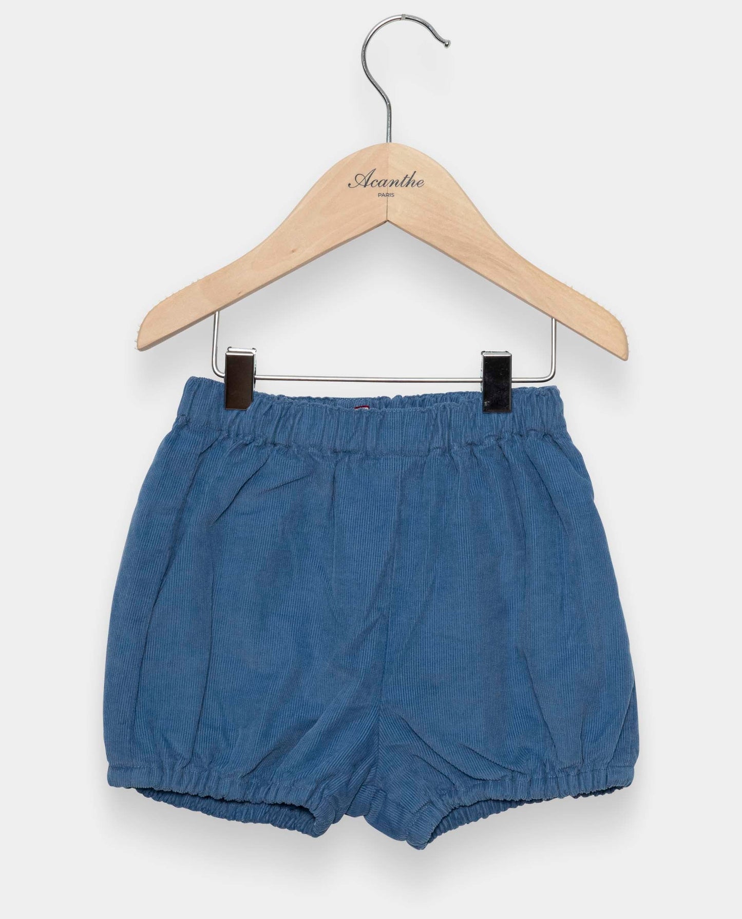 bloomer velours Bleu