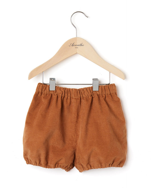 bloomer velours caramel