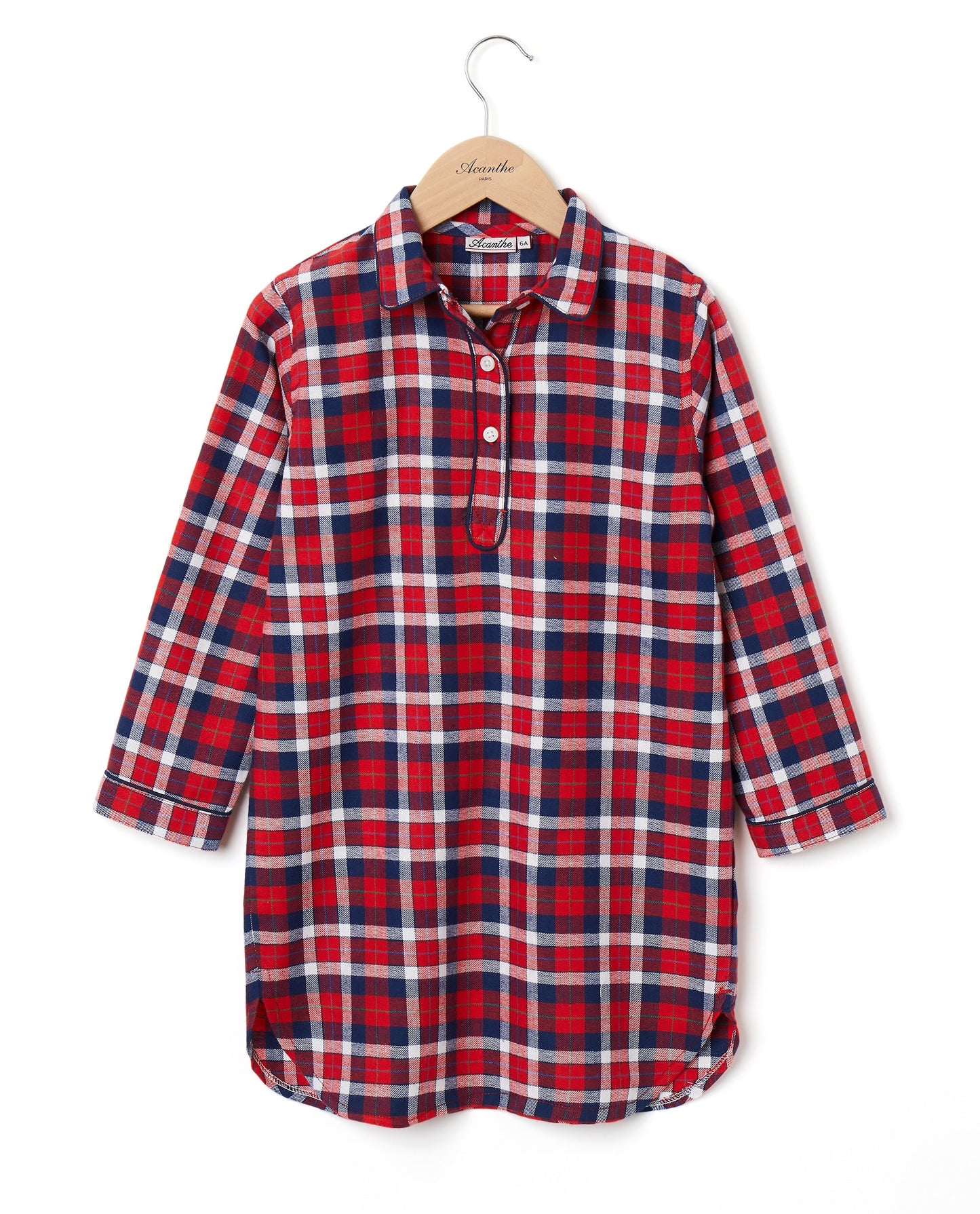 liquette ml écossais rouge