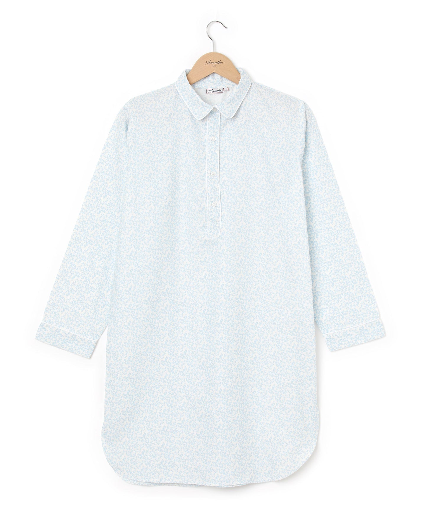 liquette ml imprimé fleur ciel