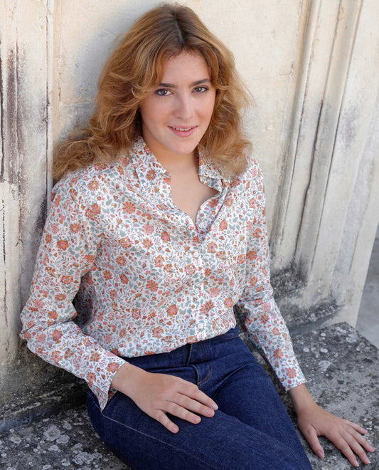 chemisier classique pli rond Liberty Liberty Grace Emily Bell