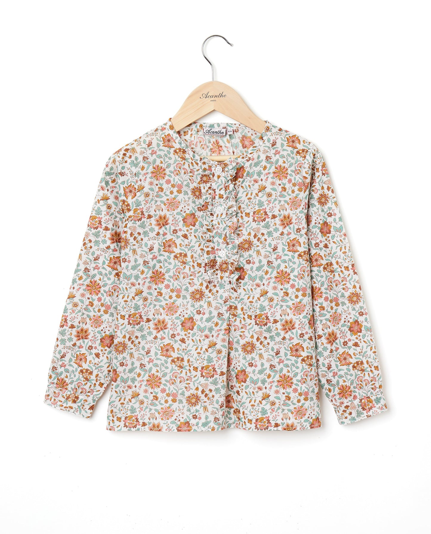 blouse ml volant Liberty Liberty Grace Emily Bell