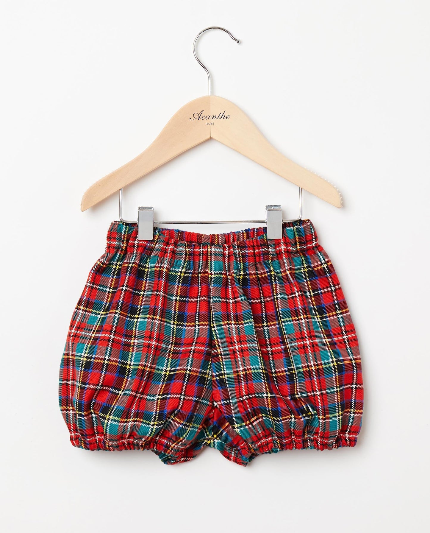 bloomer écossais écossais rouge/vert
