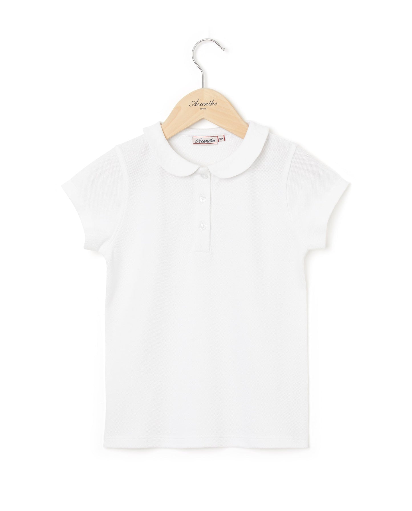 polo piqué col rond mc Fi