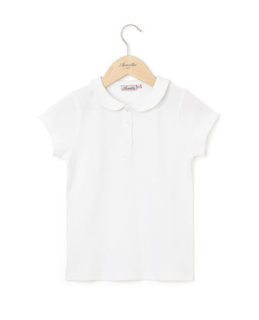 polo piqué col rond mc Fi