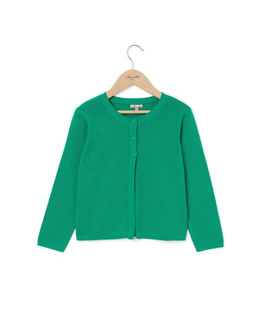 cardigan col rond 3 boutons Fi