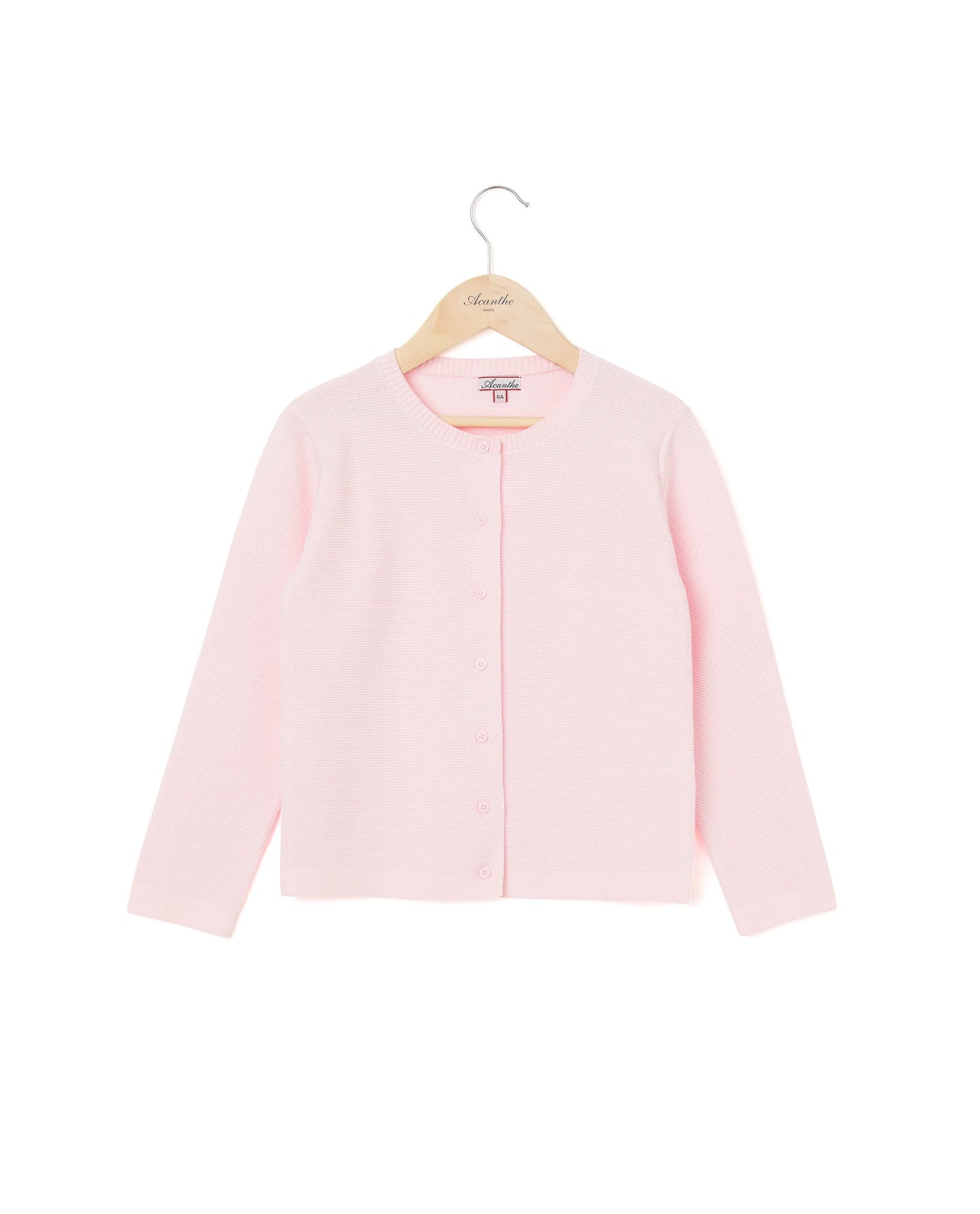 cardigan point mousse coton Fi