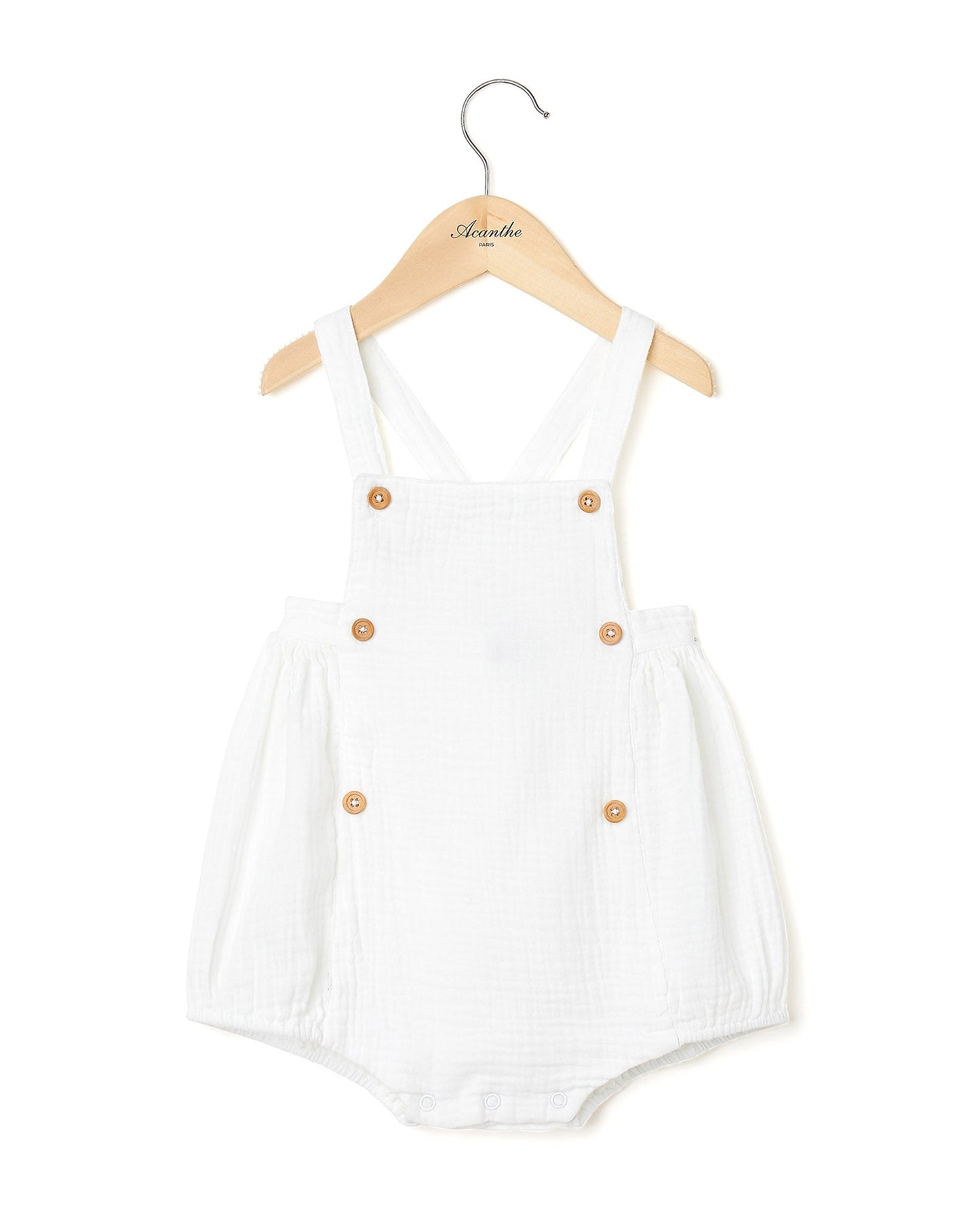 bloomer à bavette gaze de coton L