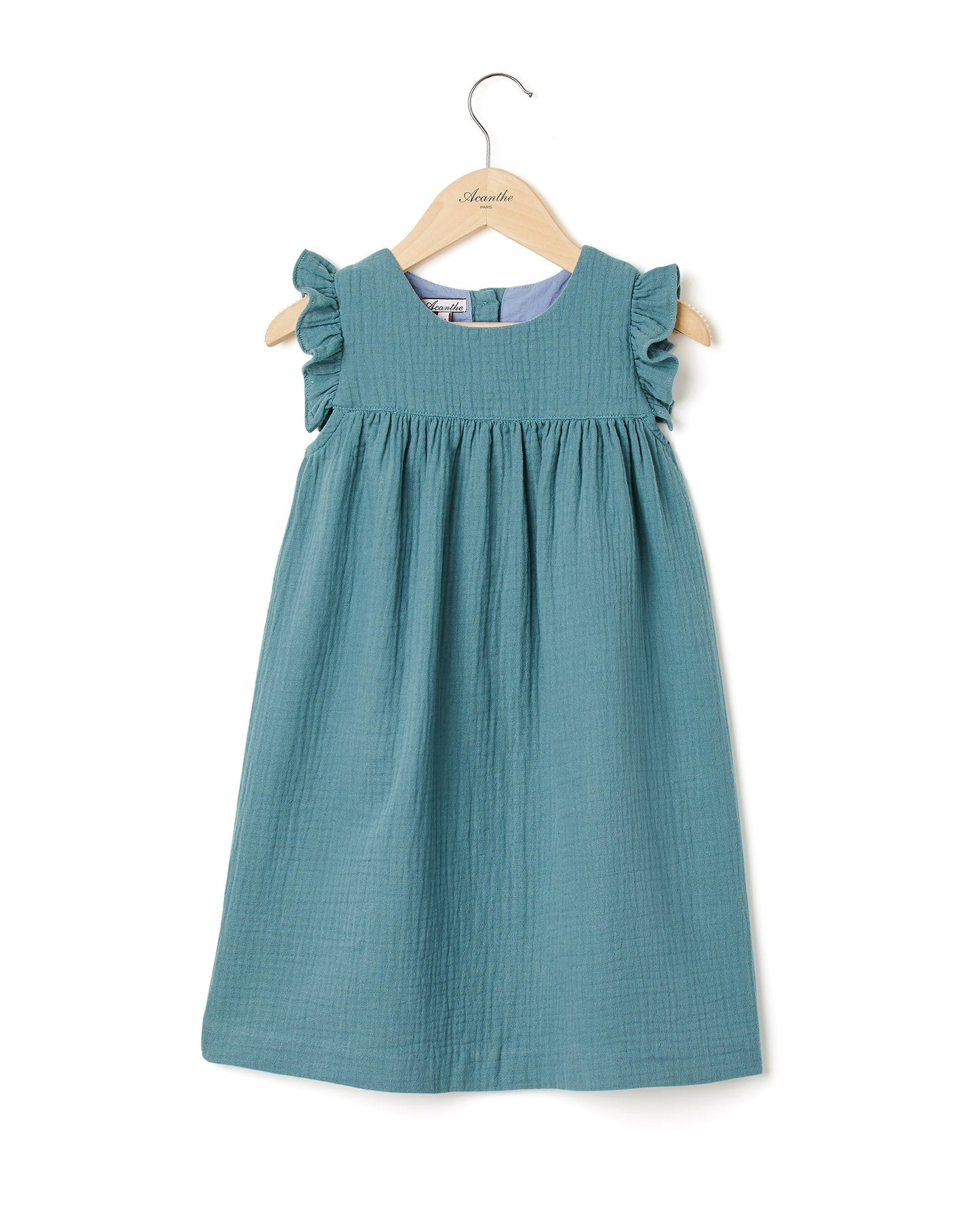 robe volants gaze de coton Fi