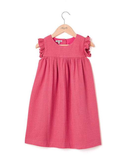 robe volants gaze de coton Fi