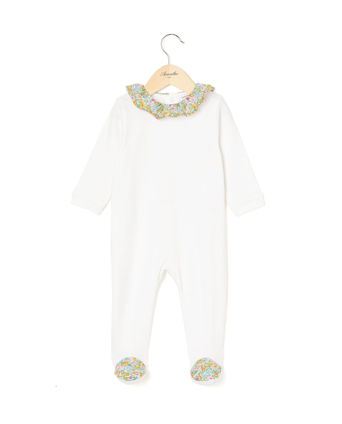 dors bien coton col volanté Liberty L