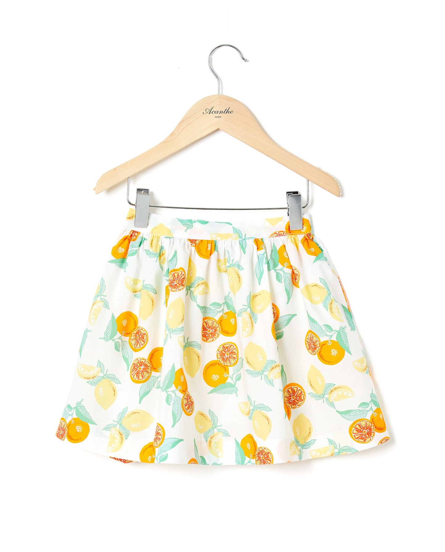 jupe imprimé agrumes