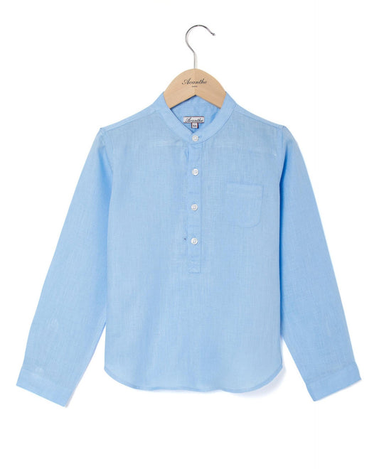 chemise col mao lin G