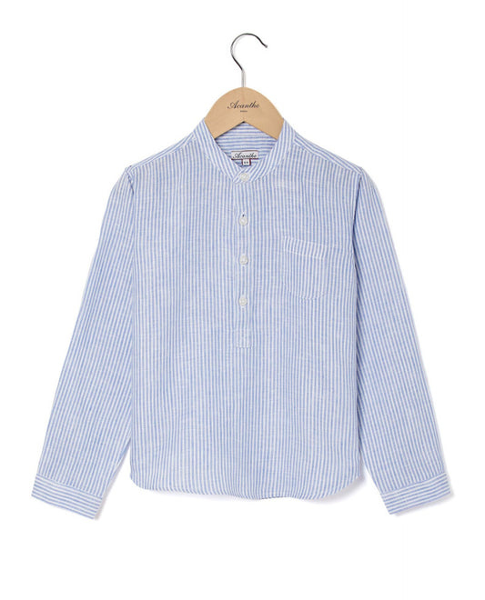 chemise col mao lin G