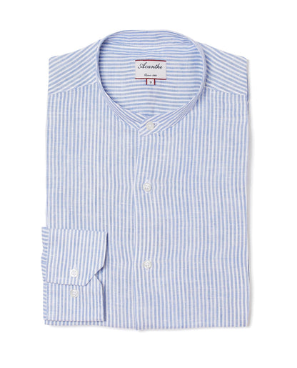 chemise col mao lin H