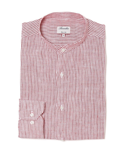 chemise col mao lin H