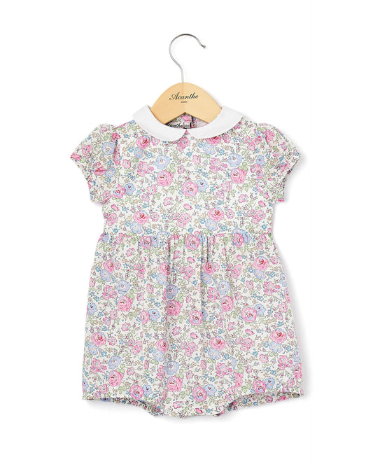 barboteuse col rond Liberty Liberty Felicite