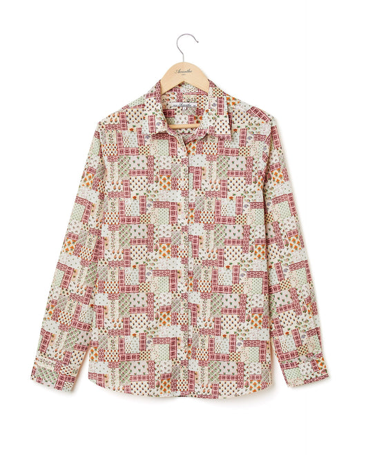 chemisier classique pli rond Liberty Fe