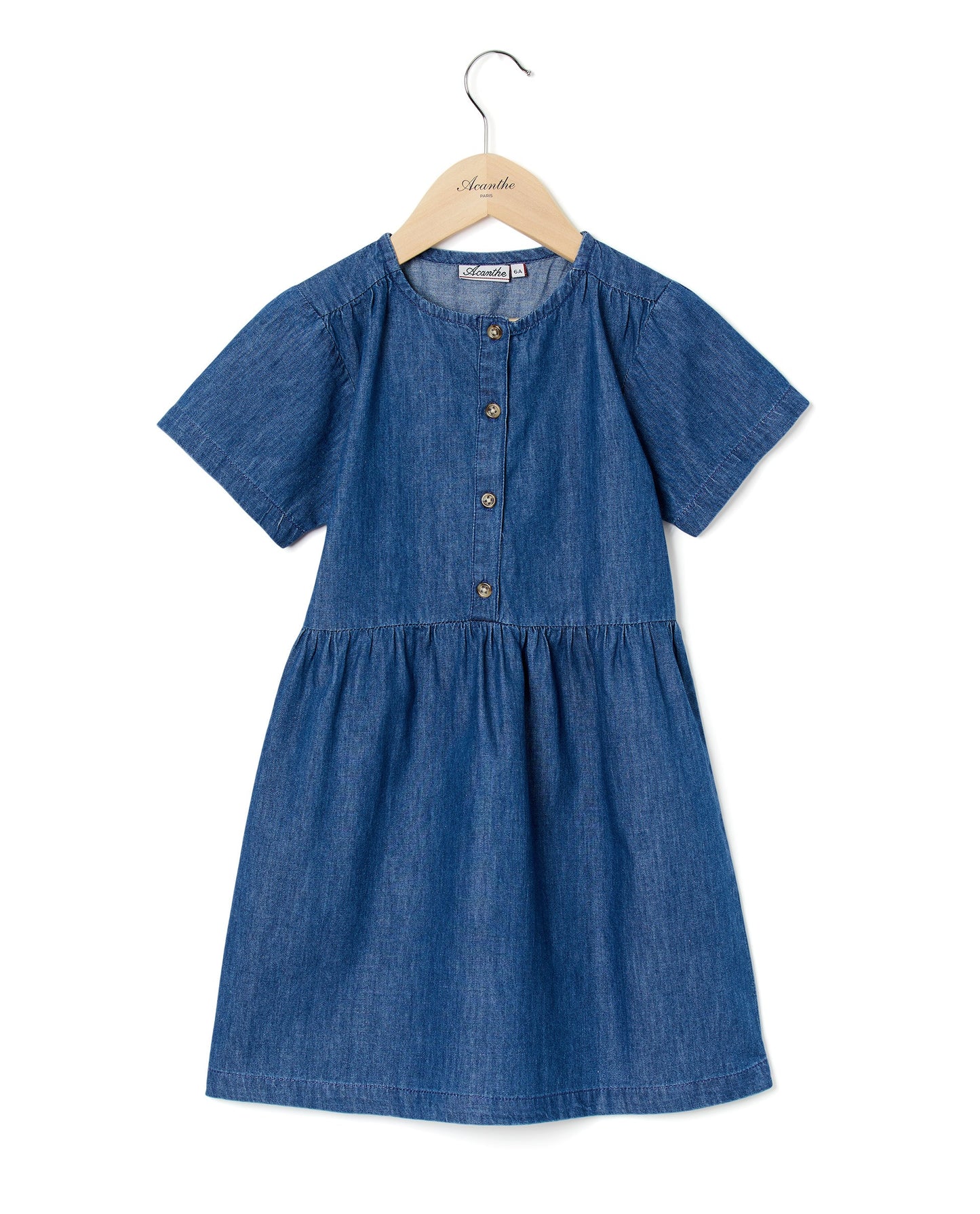 robe denim boutons devant Fi
