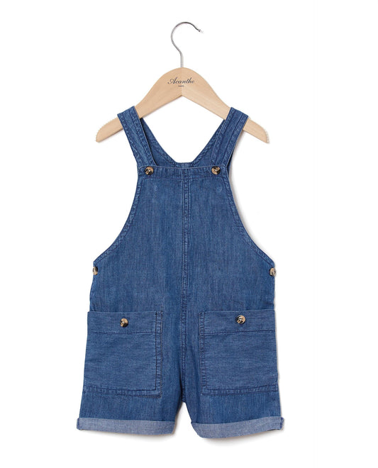 salopette courte denim L