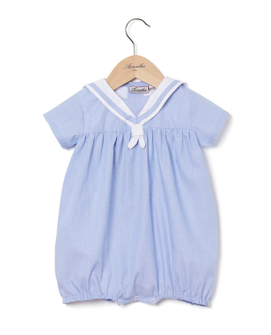 barboteuse col marin Ciel