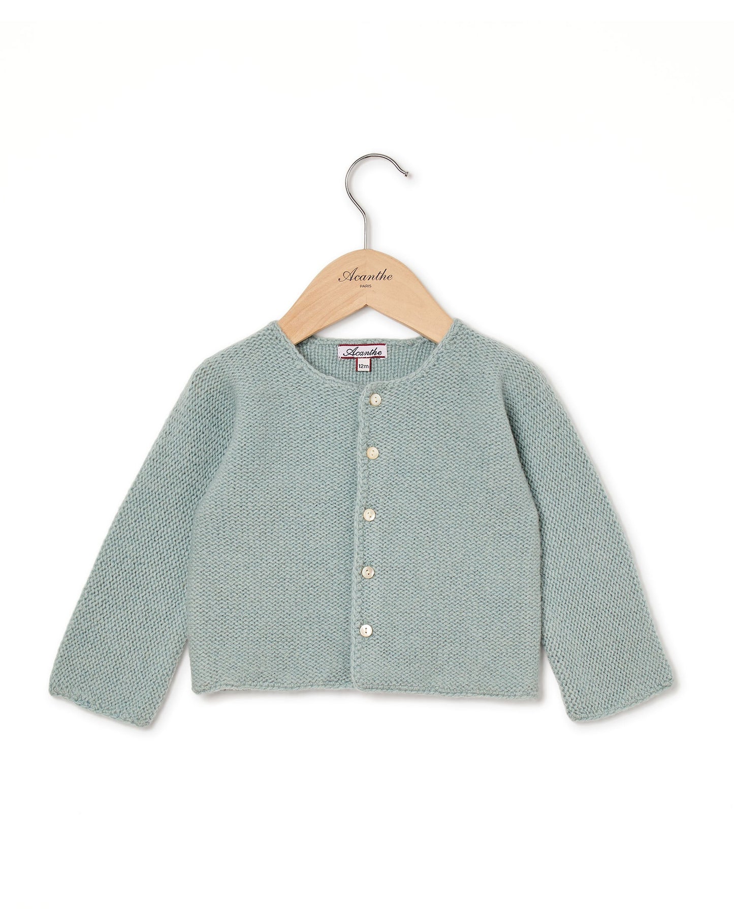 cardigan point mousse 100 lwl vert d eau