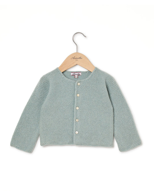 cardigan point mousse 100 lwl vert d eau