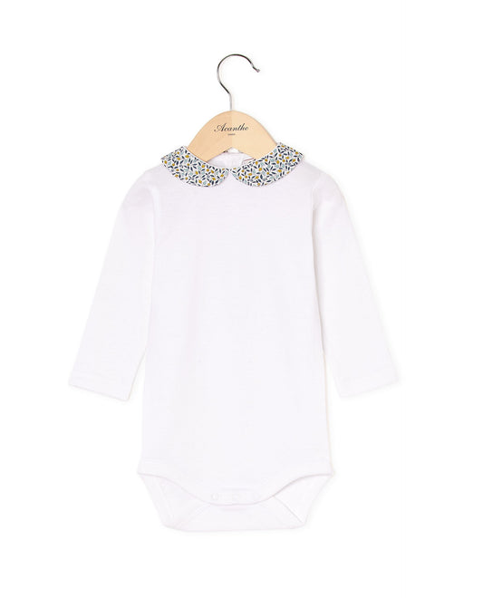 body col rond Liberty ml blanc/Liberty Floriana