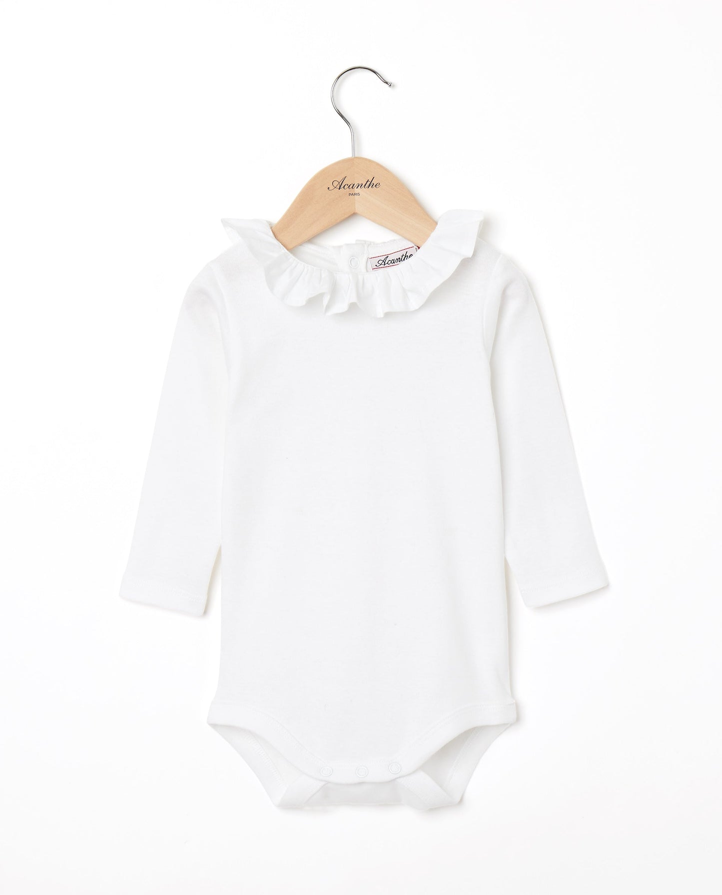 body col volanté ml Blanc