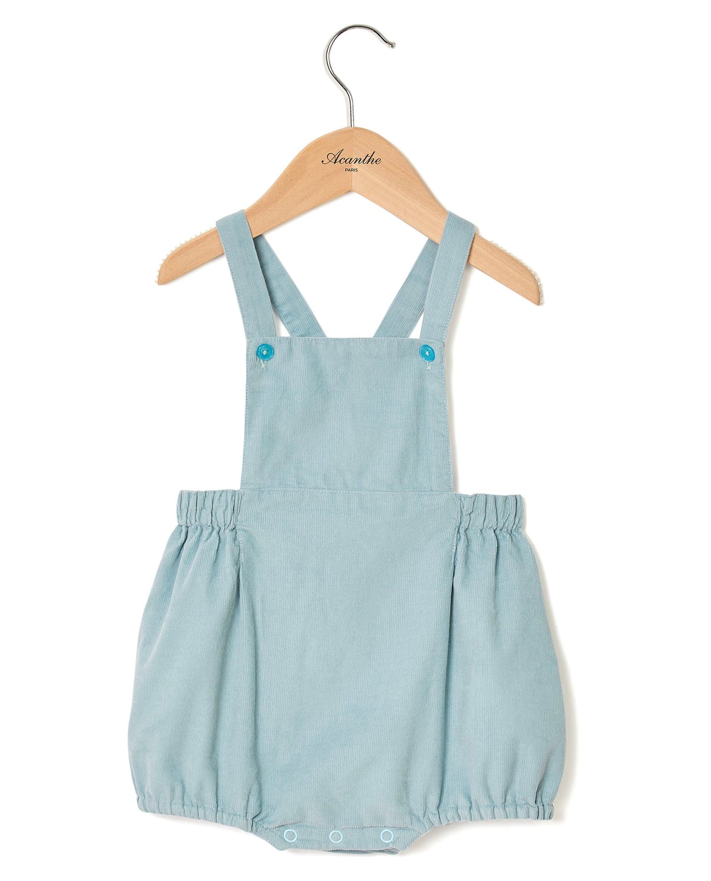 bloomer à  bavette velours vert d eau