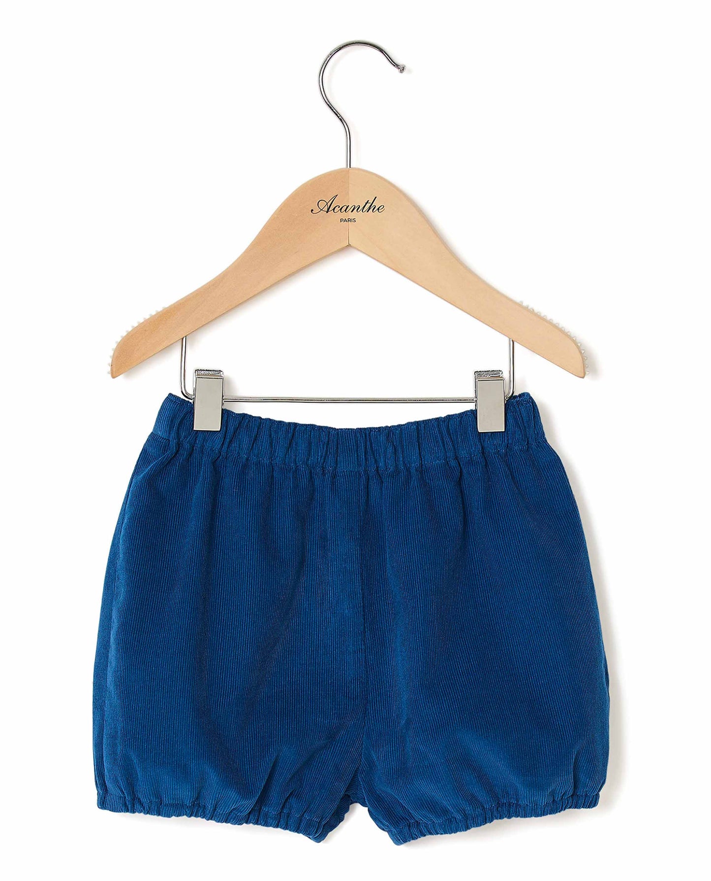 bloomer velours Bleu