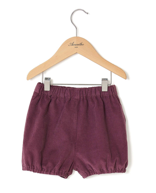 bloomer velours prune