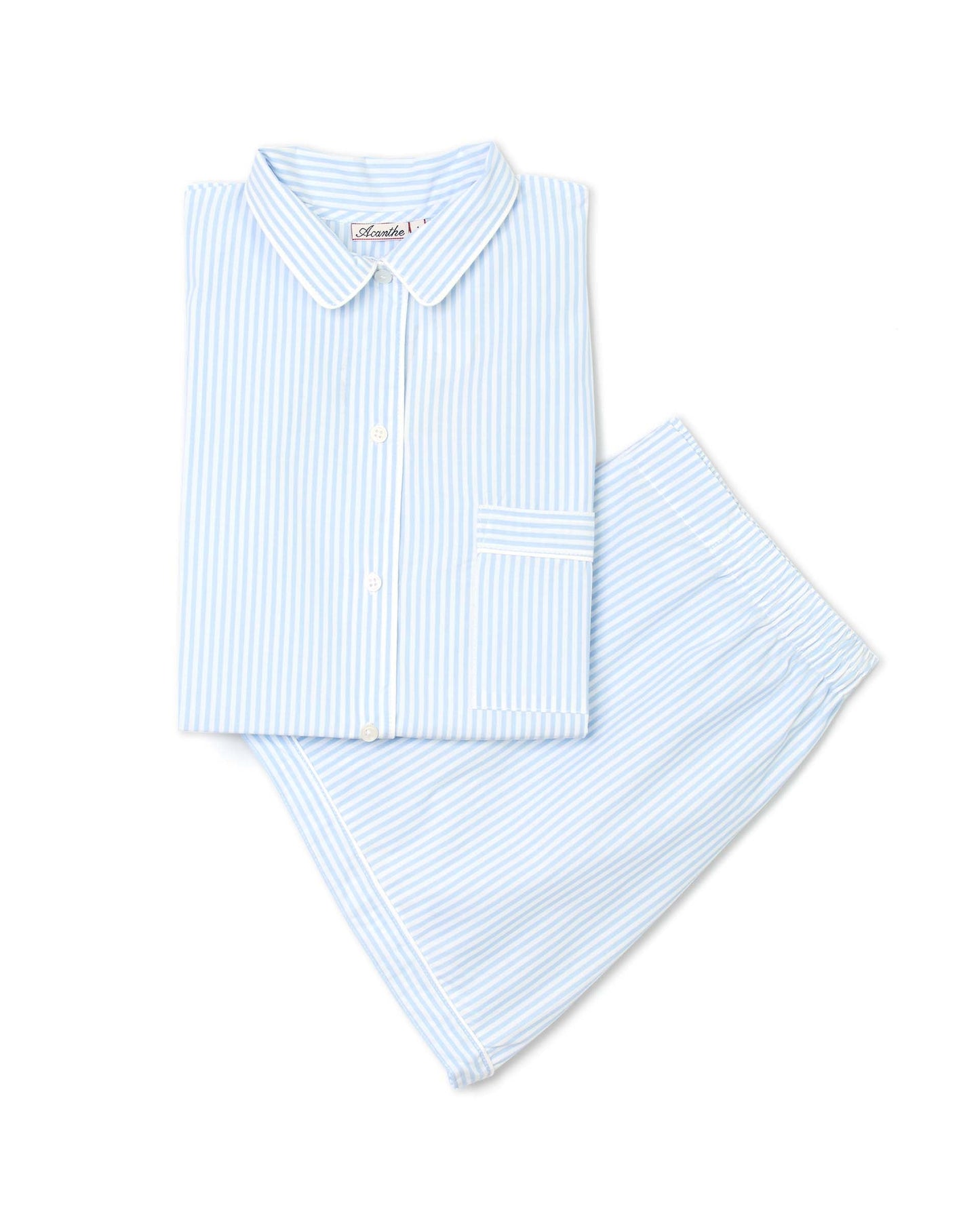 Pyjashort rayure ciel