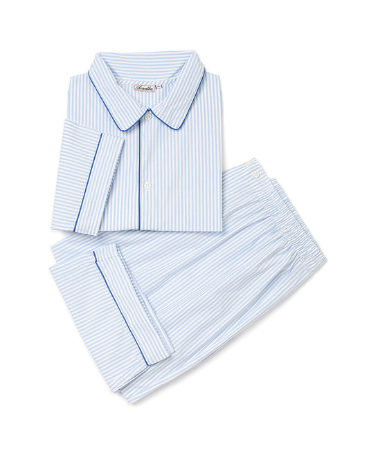 Pyjama long rayure ciel