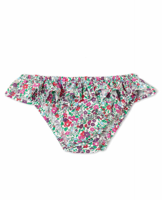 Maillot de bain imprimé fleur multicolore