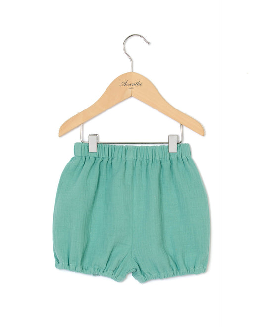 Bloomer gaze coton aqua