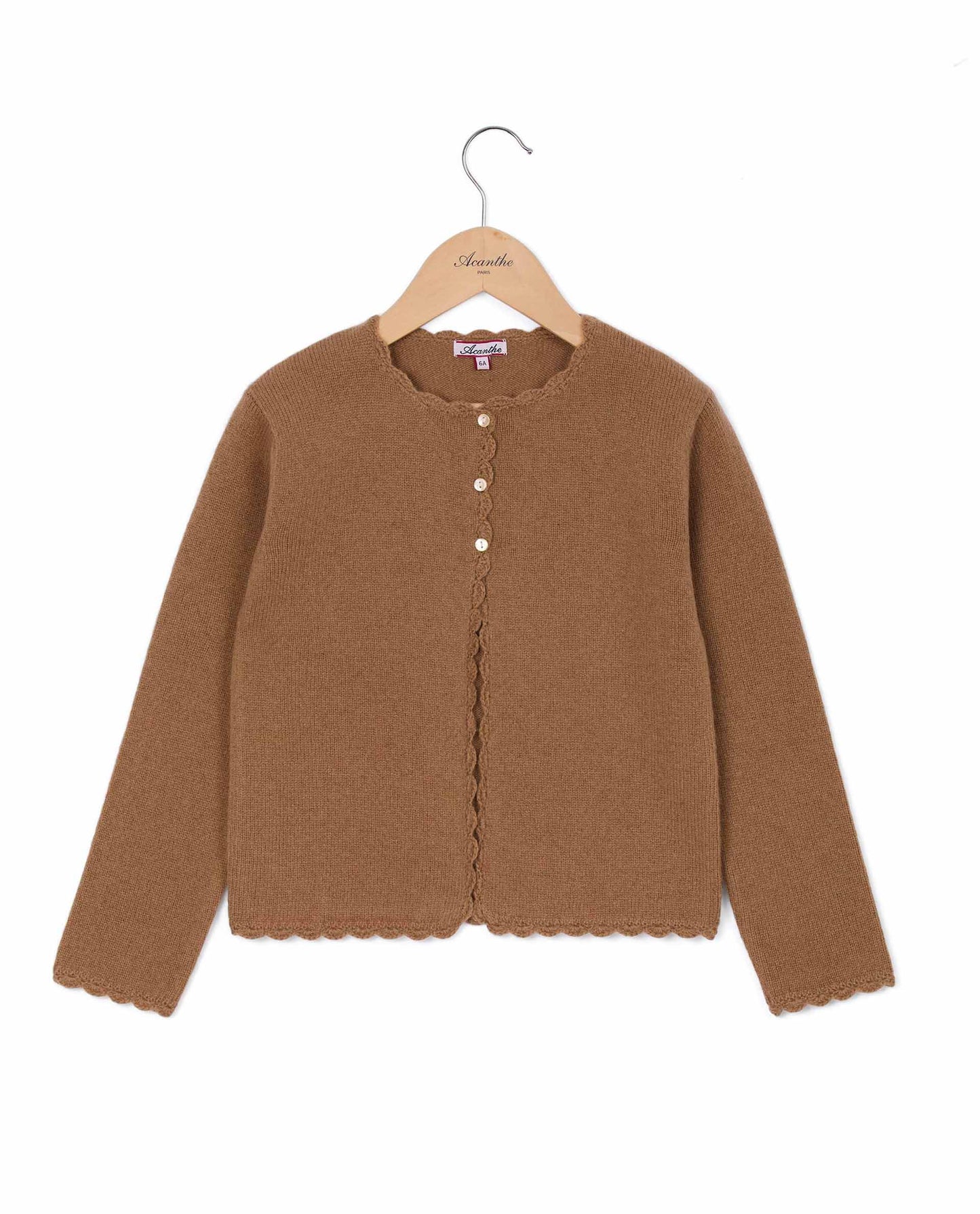 cardigan crochet 100 lwl camel