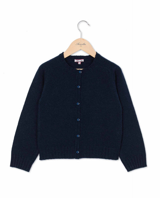 cardigan manches marteau 100 lwl Marine
