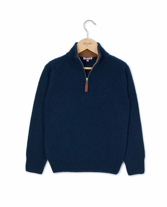 pull zip camionneur 100 lwl marine clair