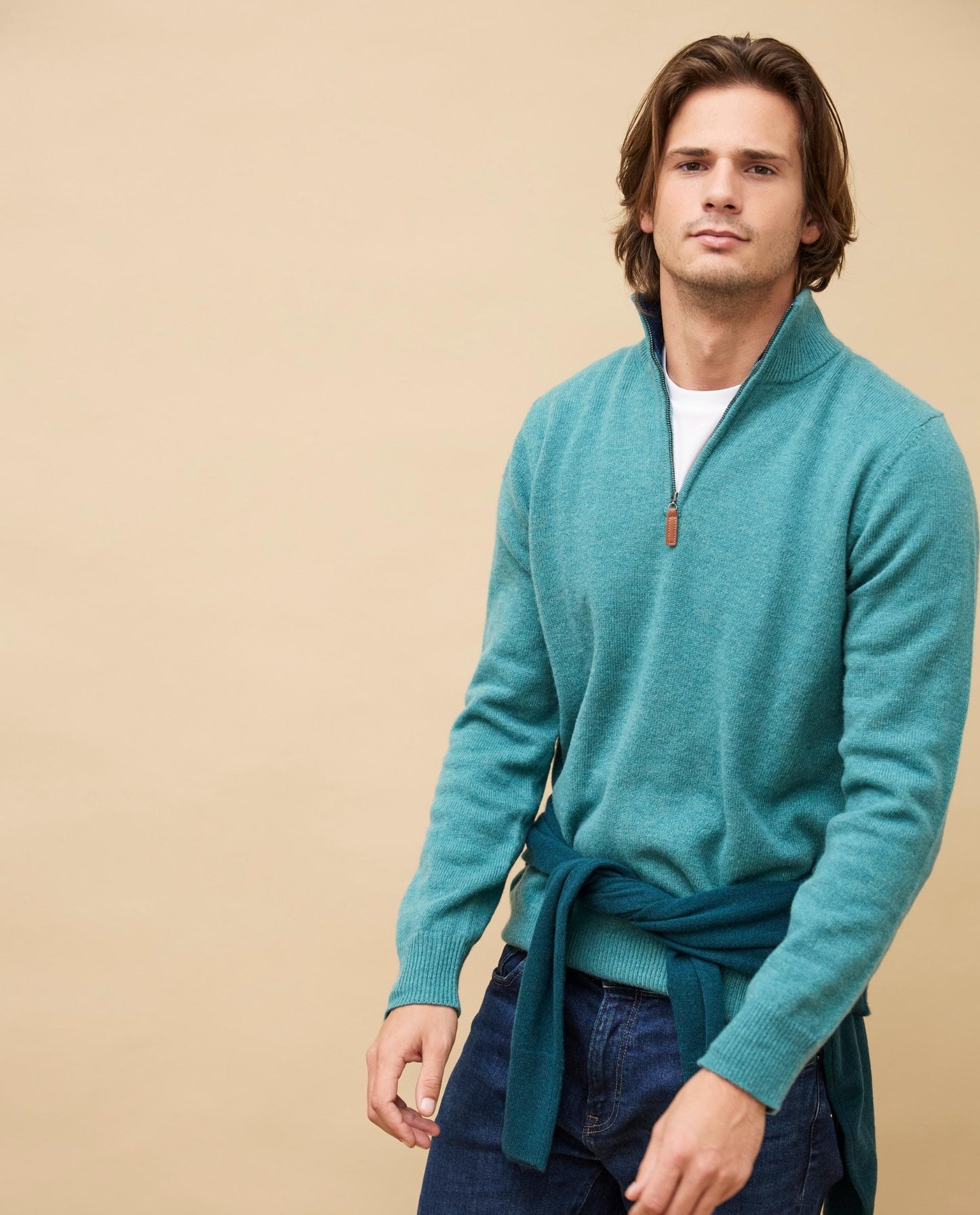 pull zip camionneur 100 lwl Vert