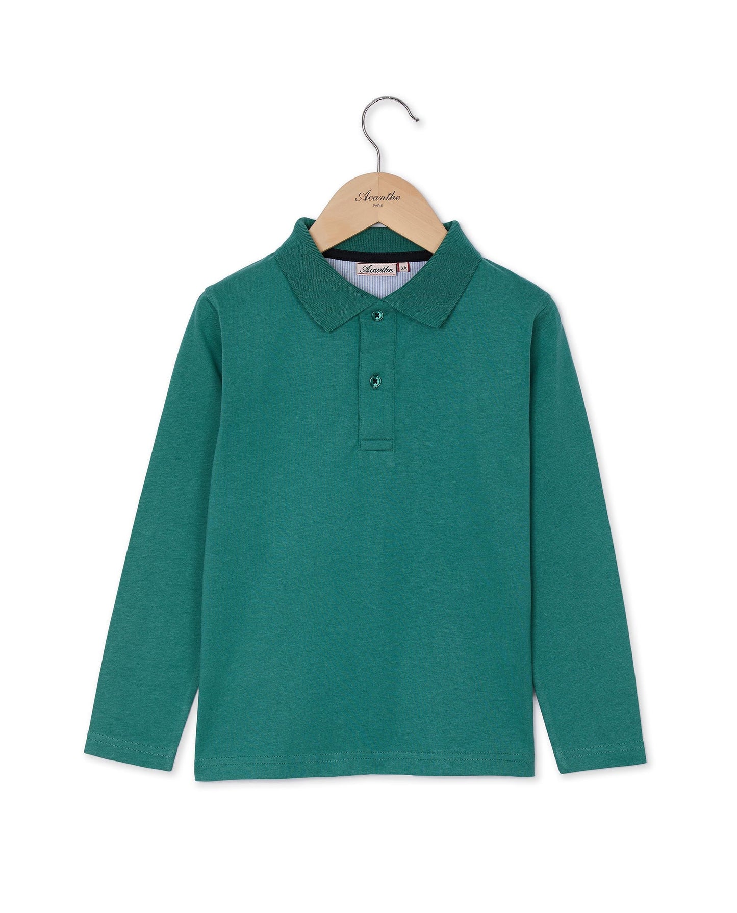 polo jersey ml Vert