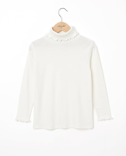 sous pull point bourdon Ecru