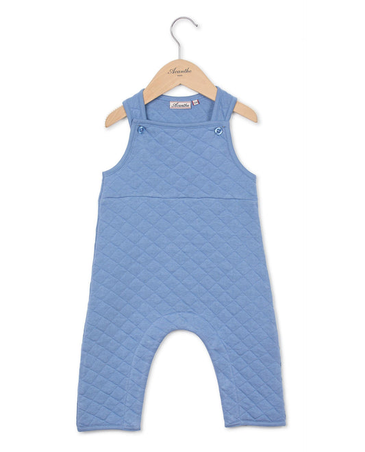 salopette molletonnée Bleu