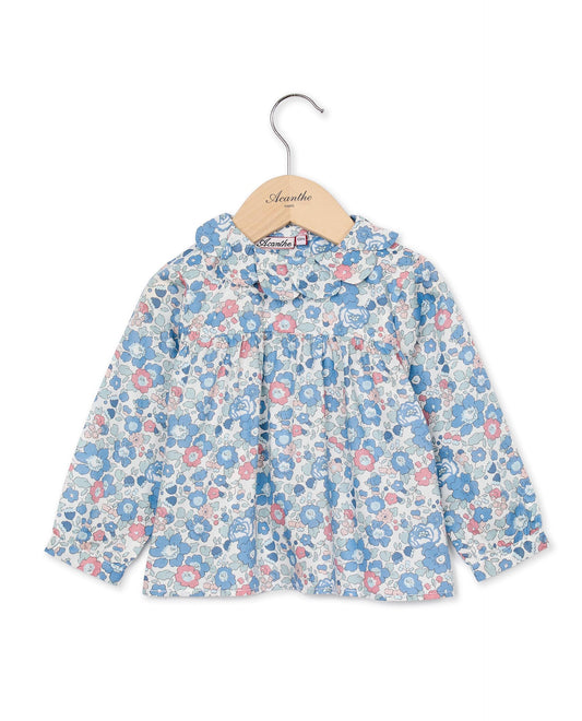 blouse ml col pétale Liberty Liberty Betsy